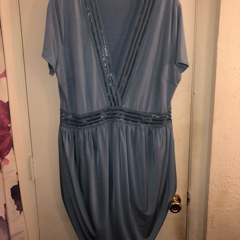 Plus-size mini dress!
